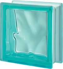 colored glass block from our glass block warehouse