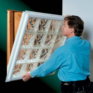 Window glass installation